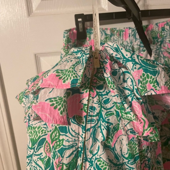 Lilly Pulitzer Kasida ruffle set 🌺 - Picture 3 of 9
